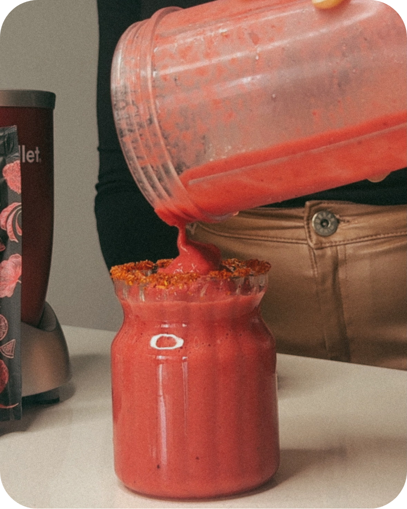 Frappé Refrescante de Sandía con Focus Booster 🍉❄️