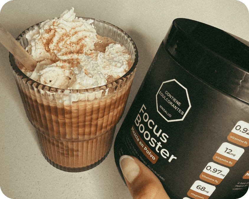 Frappé Energizante con Focus Booster Sabor Cacao