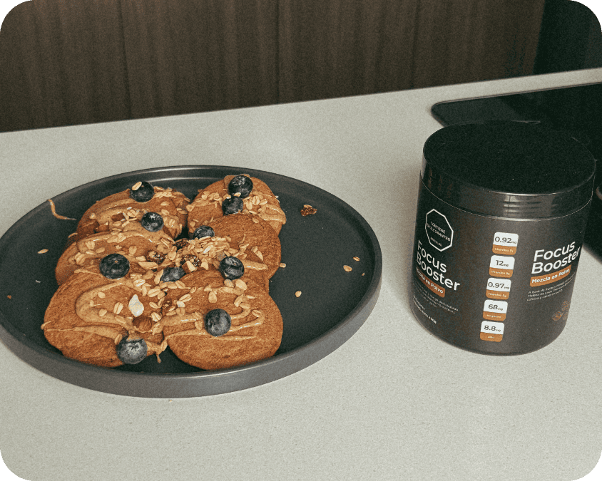 Pancakes de Avena con Focus Booster: La Receta Perfecta para Energía y Claridad Mental