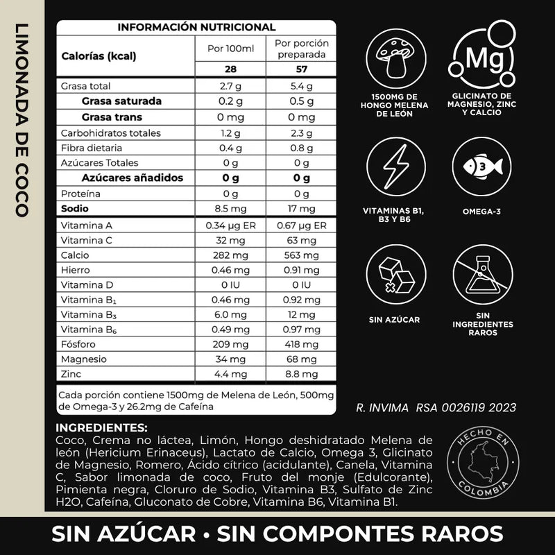 Limonada de Coco