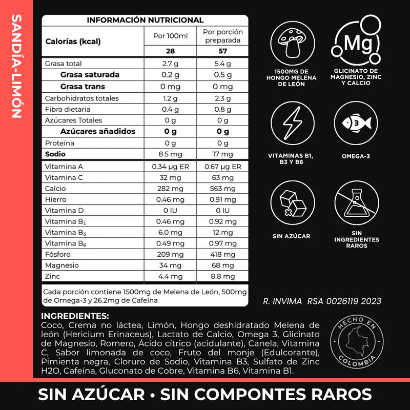 Sandía-Limón
